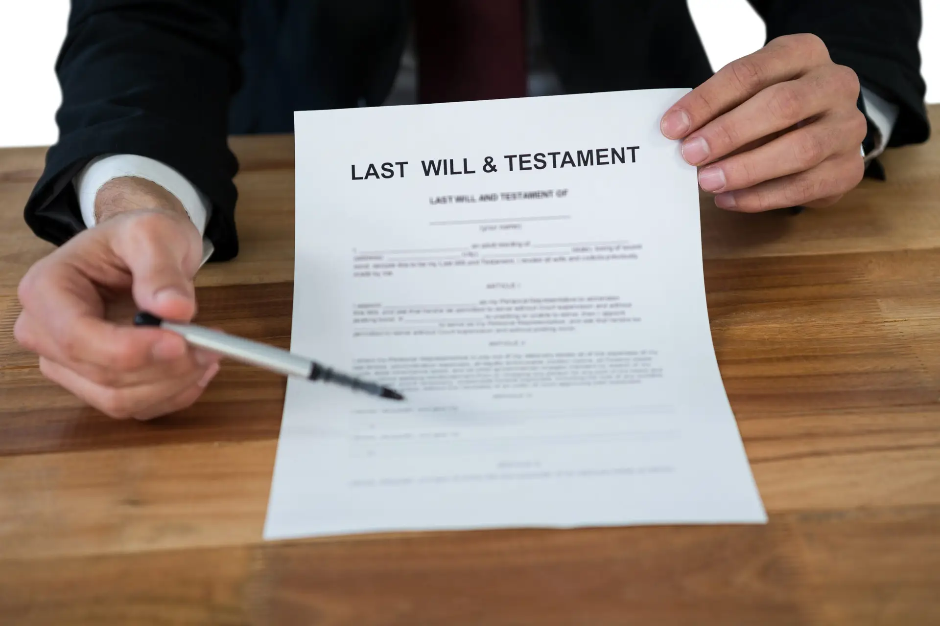 Writing Your Last Will And Testament